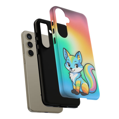"Queer as a Fox" – Queer Pride Fox Android Tough Phone Case
