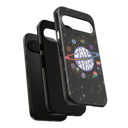 "Safe Space" LGBTQIA+ Pride Galaxy Android Tough Phone Case