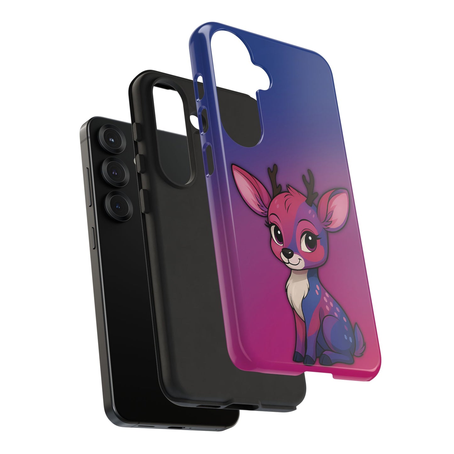 “bi-design” – bisexual pride doe android tough phone case