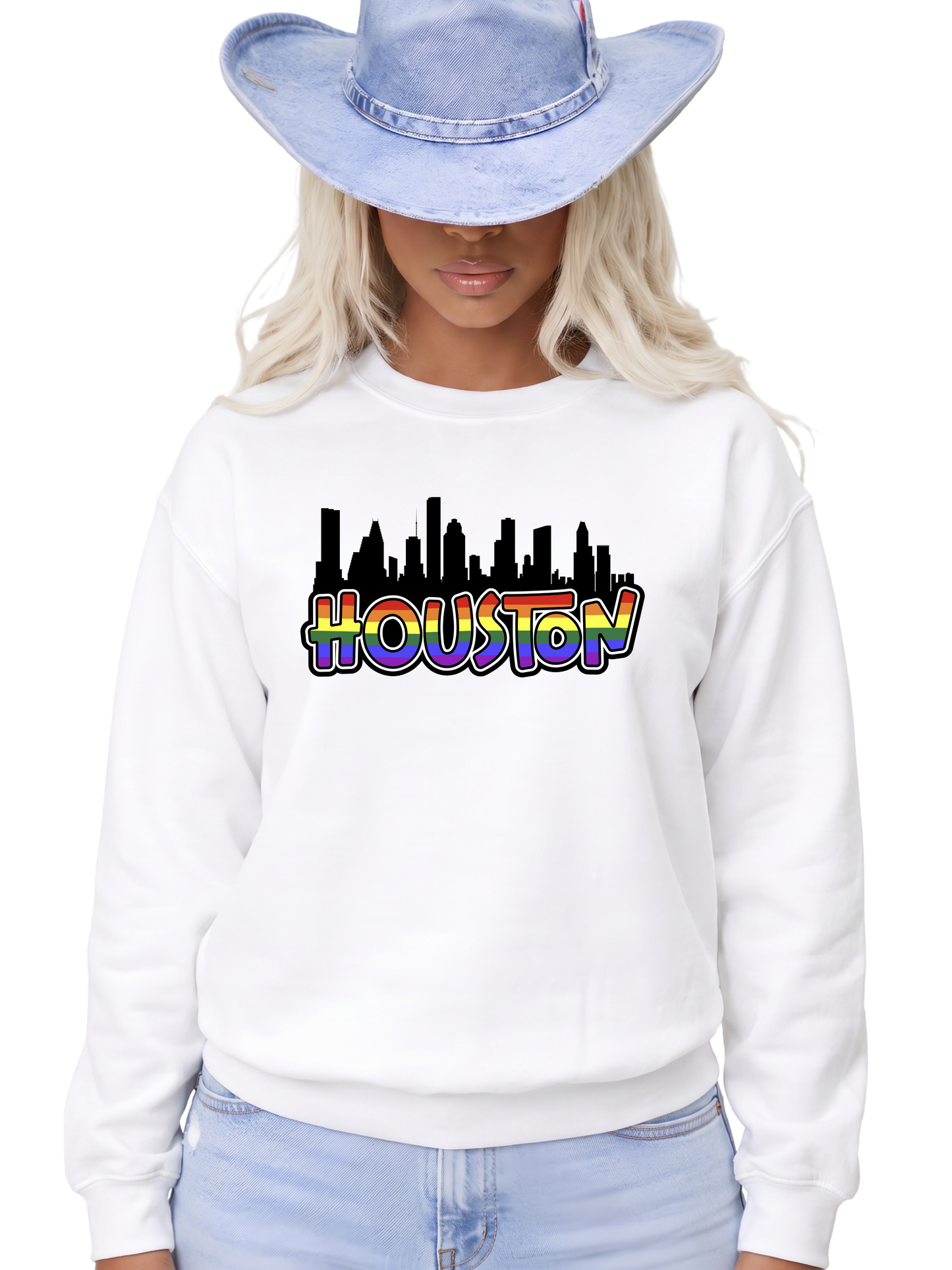 houston pride unisex sweatshirt – citywide pride collection