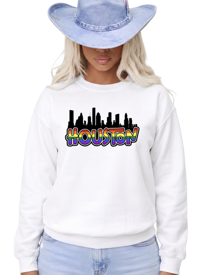 HOUSTON Pride Unisex Sweatshirt – Citywide Pride Collection