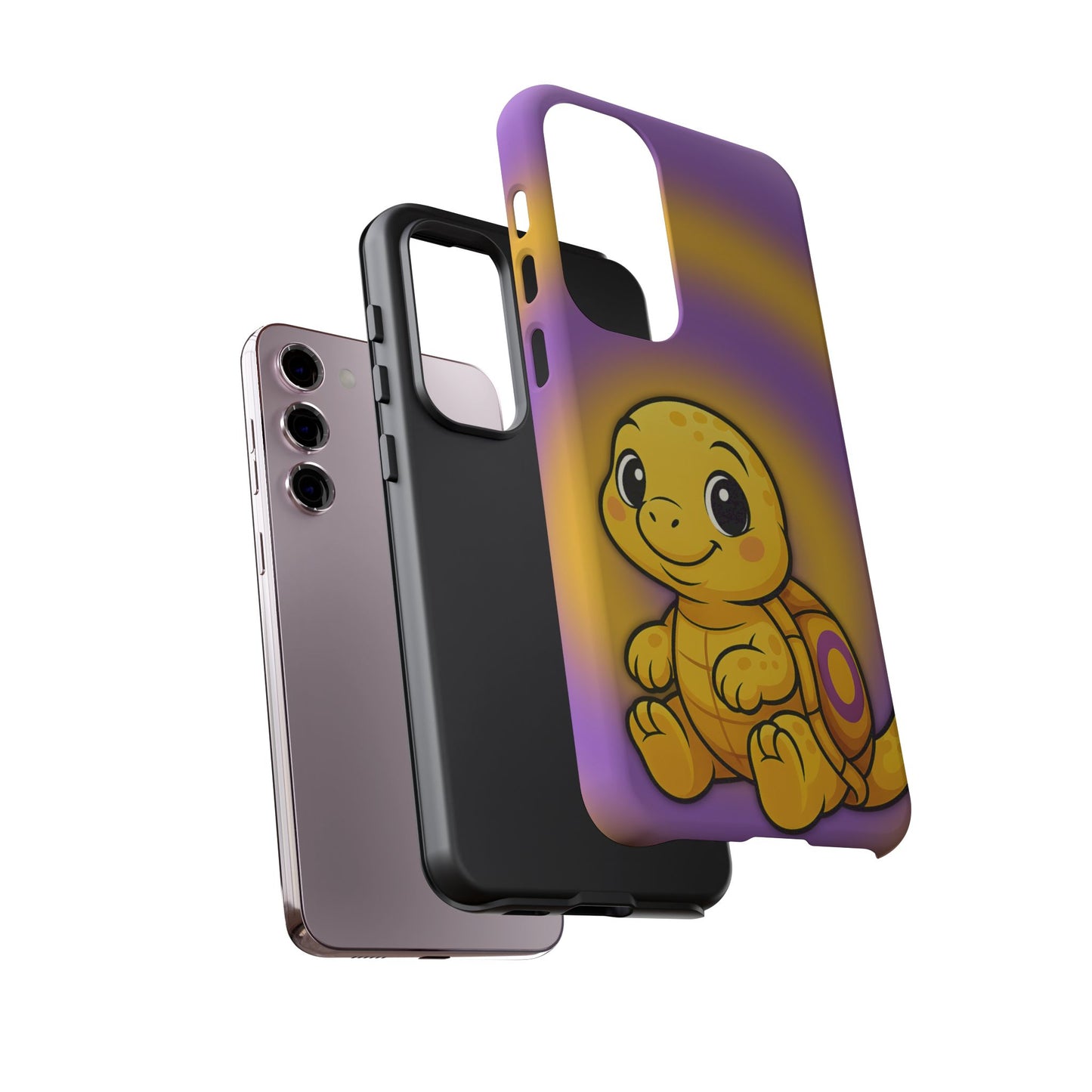 "intershell" – intersex pride turtle android tough phone case