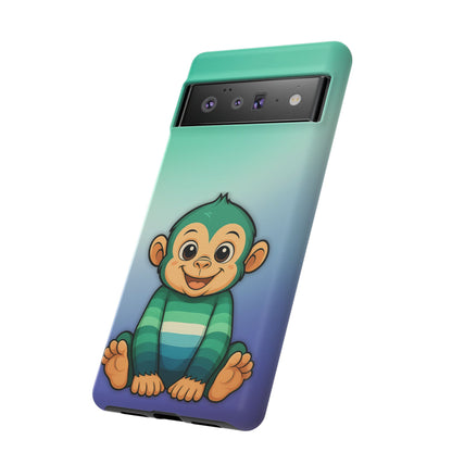 "Monkey Love" – Gay [MLM] Pride Android Tough Phone Case