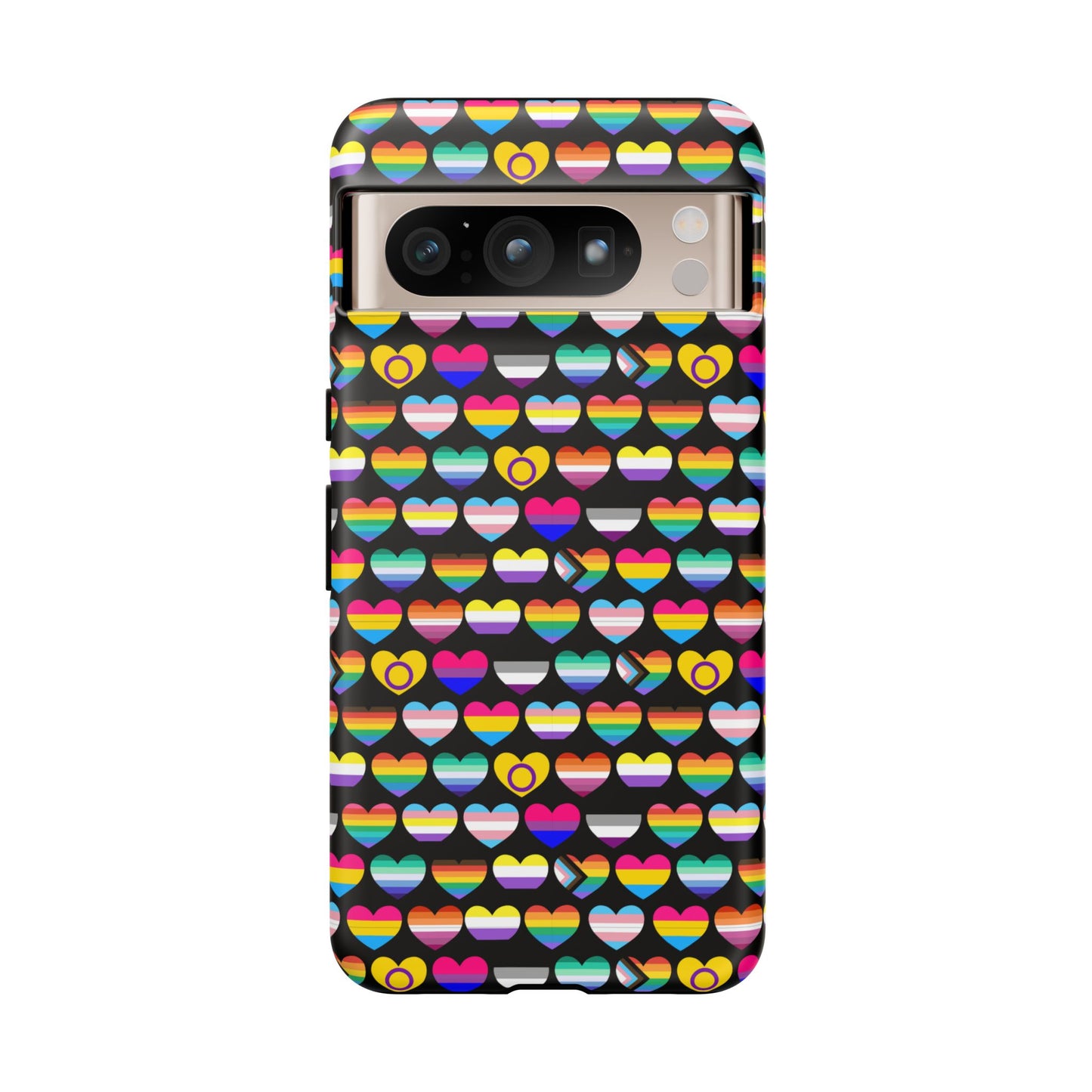 “heart of diversity" – bold edition – android tough phone case