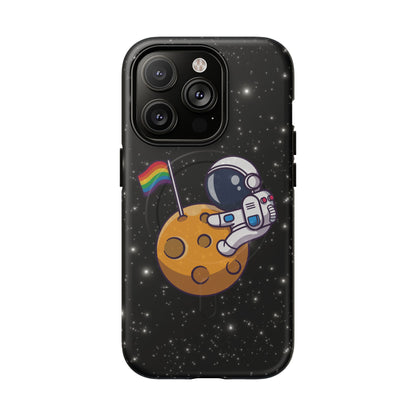 "Cosmic Queer" LGBTQIA+ Astronaut MagSafe® iPhone Tough Case