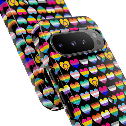 “Heart of Diversity" – Bold Edition – Android Tough Phone Case