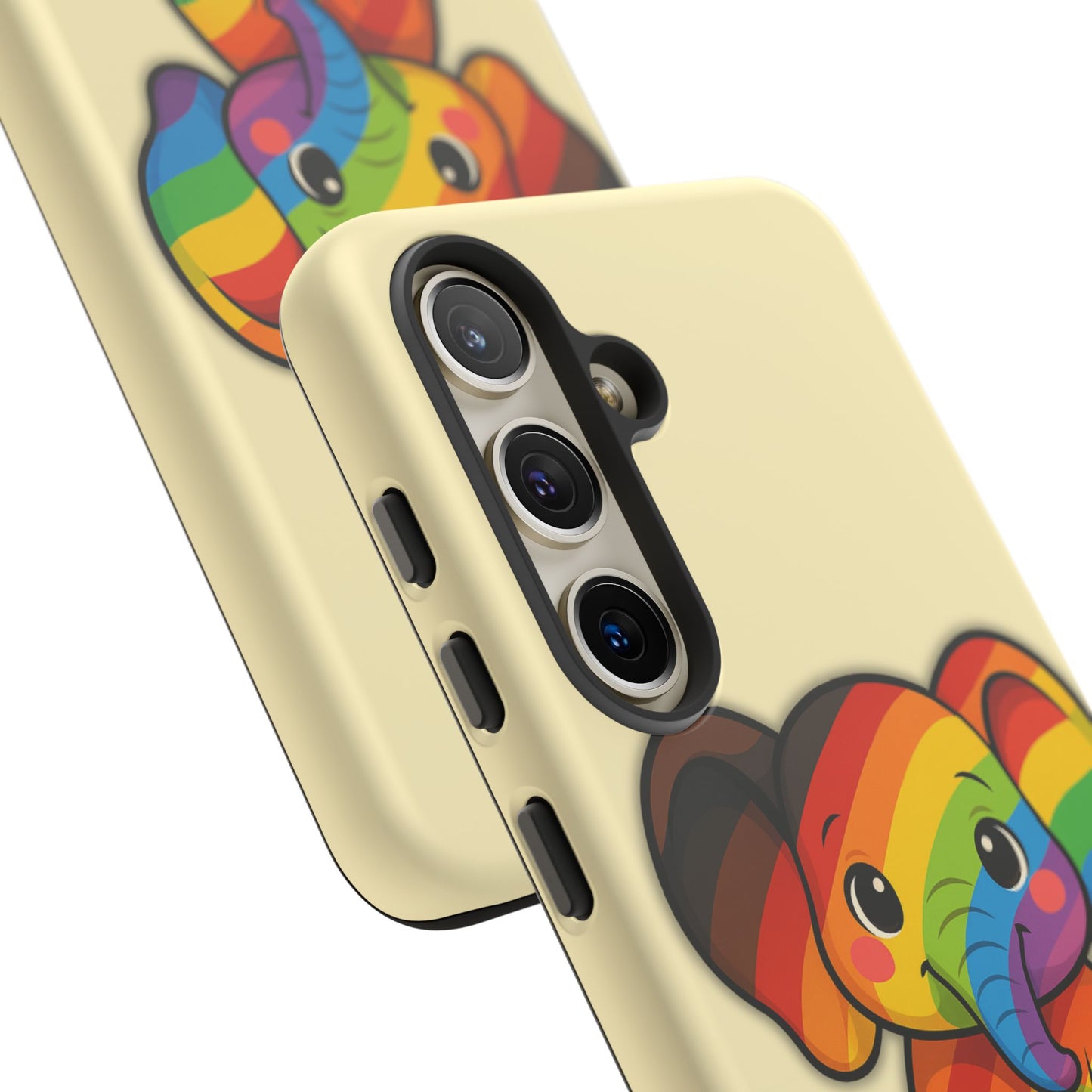 "jumbo joy" – philadelphia pride elephant android tough phone case