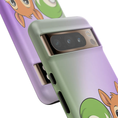 "Queeriosity"– Genderqueer Squirrel Pride Android Tough Phone Case