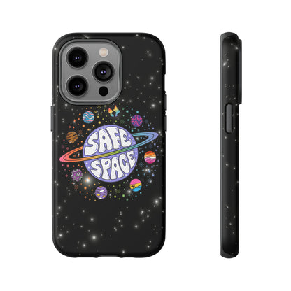"Safe Space" LGBTQIA+ Pride Galaxy Android Tough Phone Case
