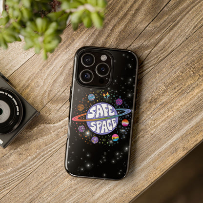 "Safe Space" LGBTQIA+ Pride Galaxy Android Tough Phone Case