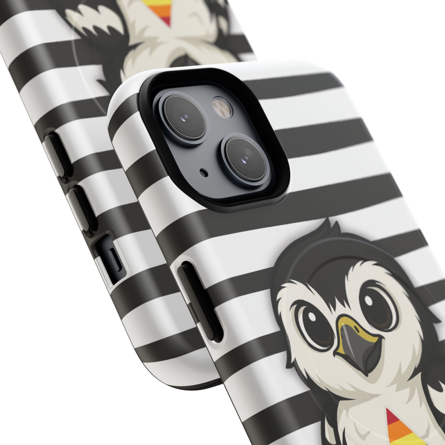 "fly with pride" – lgbtqia+ ally pride hawk magsafe® iphone tough case