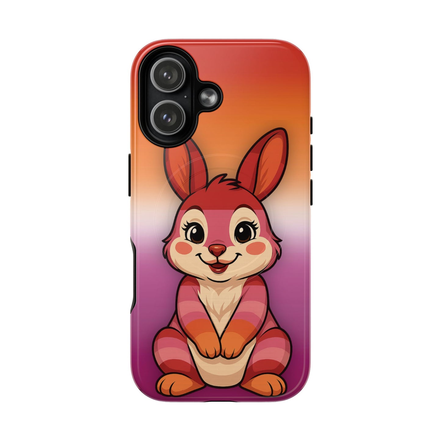"hare to slay" – lesbian [femme] bunny magsafe® iphone tough case