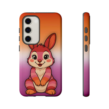 "Hare to Slay" – Lesbian [Femme] Bunny Android Tough Phone Case