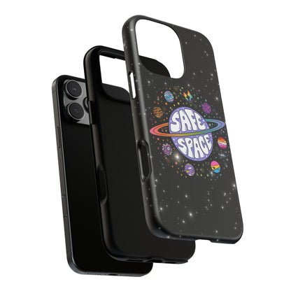 "Safe Space" LGBTQIA+ Pride Galaxy Android Tough Phone Case