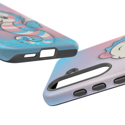 “Sea Me” – Trans Pride Seahorse Android Tough Phone Case