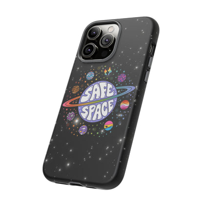 "Safe Space" LGBTQIA+ Pride Galaxy Android Tough Phone Case