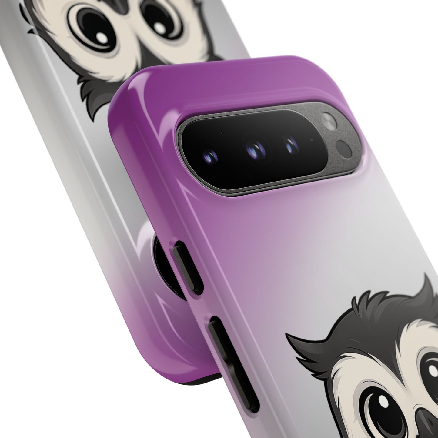 "ace-wise" – asexual pride owl android tough phone case