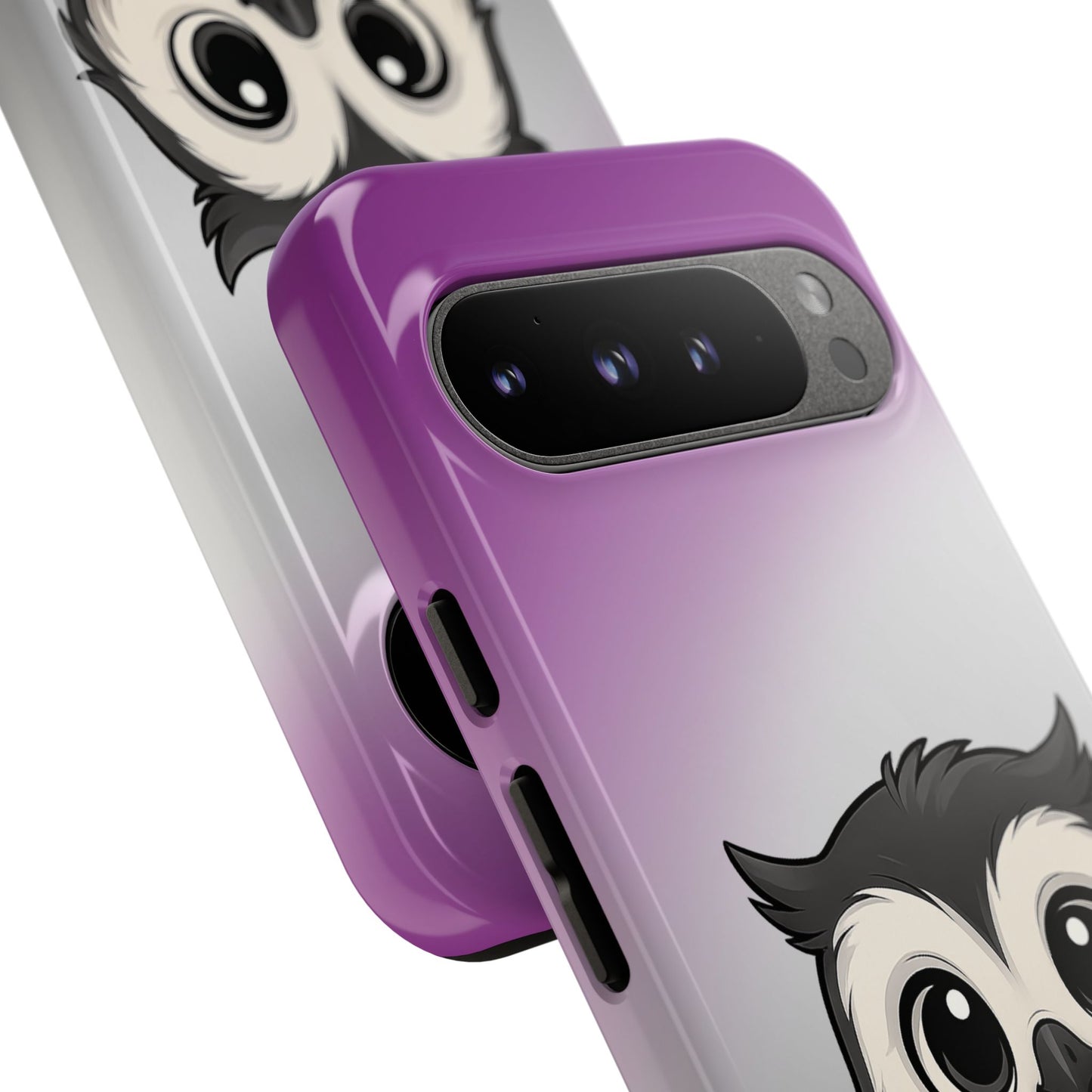 "ace-wise" – asexual pride owl android tough phone case