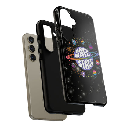 "Safe Space" LGBTQIA+ Pride Galaxy Android Tough Phone Case