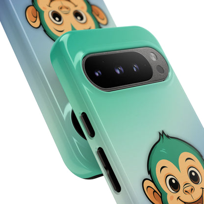 "Monkey Love" – Gay [MLM] Pride Android Tough Phone Case