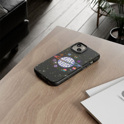 "Safe Space" LGBTQIA+ Pride Galaxy Android Tough Phone Case