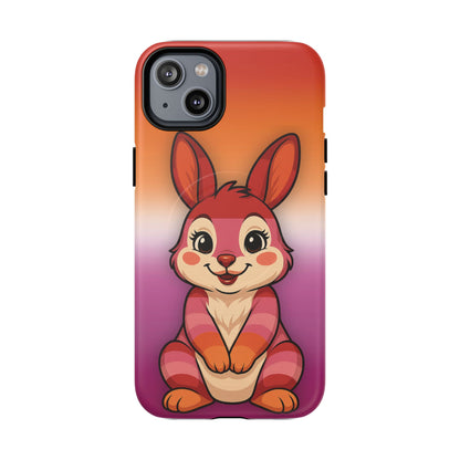 "Hare to Slay" – Lesbian [Femme] Bunny MagSafe® iPhone Tough Case