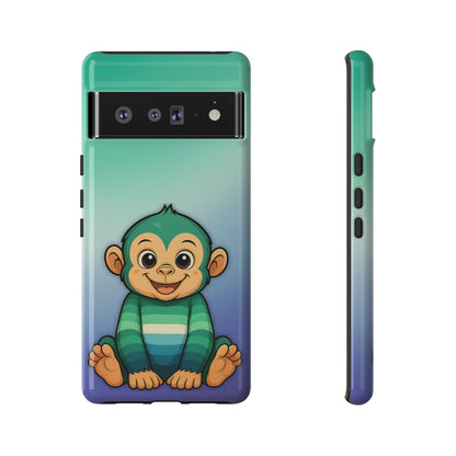 "Monkey Love" – Gay [MLM] Pride Android Tough Phone Case