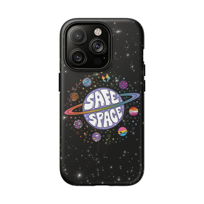 "Safe Space" LGBTQIA+ Pride Galaxy MagSafe® iPhone Case