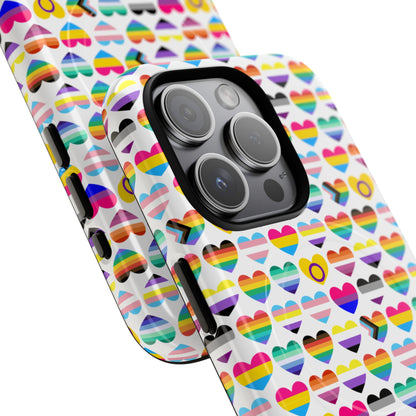 “Heart of Diversity” – Bright Edition – MagSafe® iPhone Tough Case