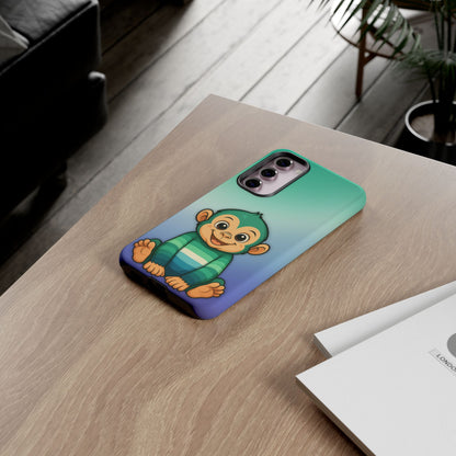 "Monkey Love" – Gay [MLM] Pride Android Tough Phone Case