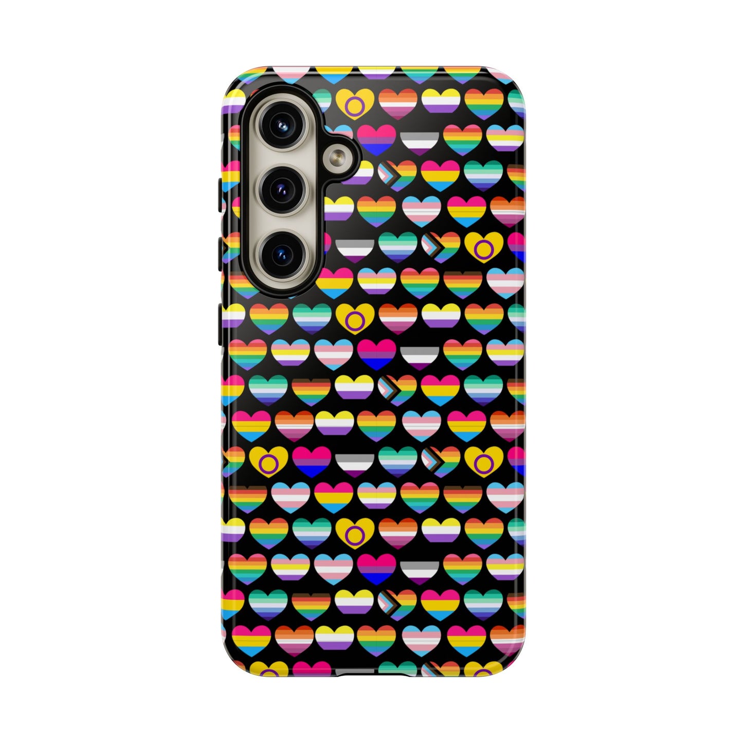 “heart of diversity" – bold edition – android tough phone case