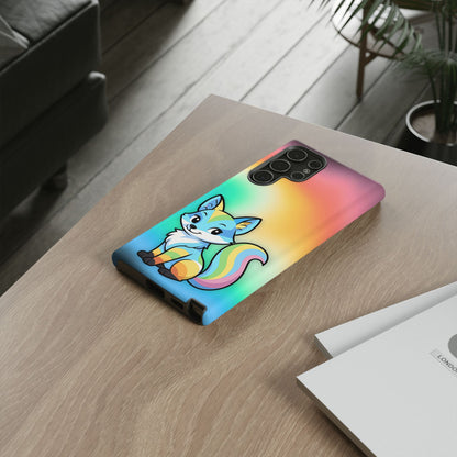 "Queer as a Fox" – Queer Pride Fox Android Tough Phone Case
