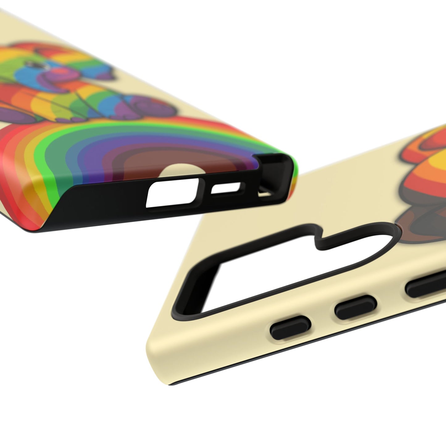 "jumbo joy" – philadelphia pride elephant android tough phone case