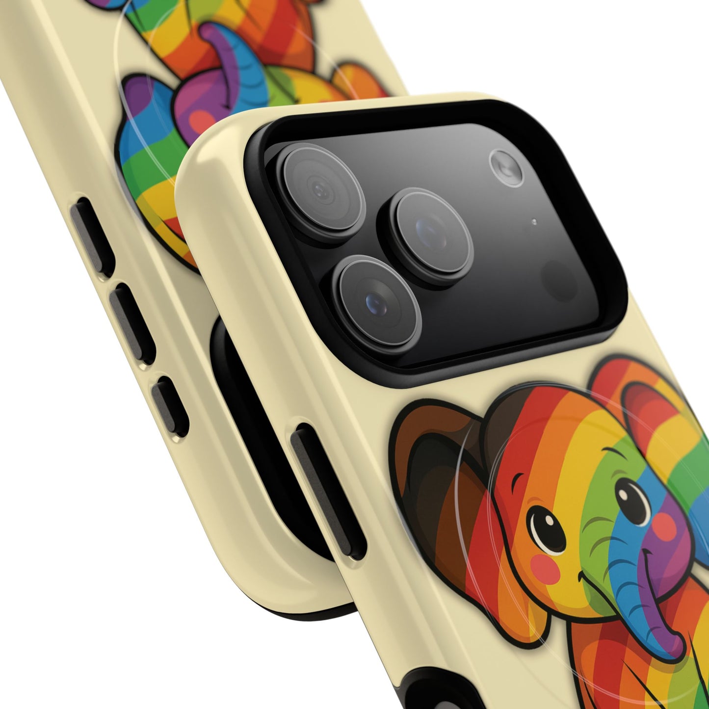 "jumbo joy" – philadelphia pride elephant magsafe® iphone tough case