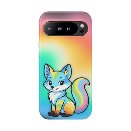 "Queer as a Fox" – Queer Pride Fox Android Tough Phone Case