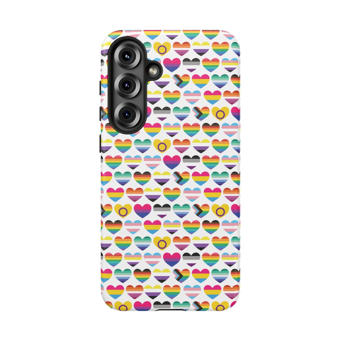 “heart of diversity" – bright edition – android tough phone case