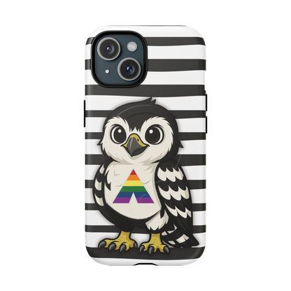 "Fly with Pride" – LGBTQIA+ Ally Pride Hawk MagSafe® iPhone Tough Case