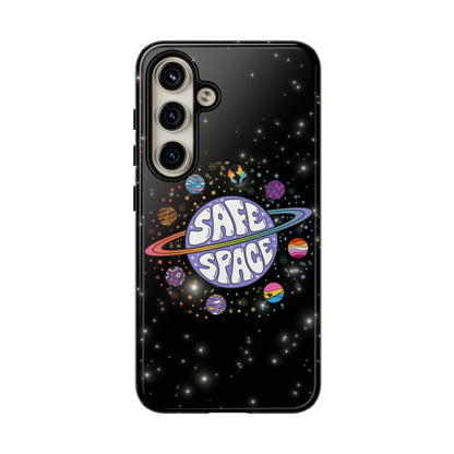 "Safe Space" LGBTQIA+ Pride Galaxy Android Tough Phone Case