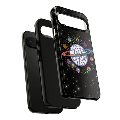 "Safe Space" LGBTQIA+ Pride Galaxy Android Tough Phone Case