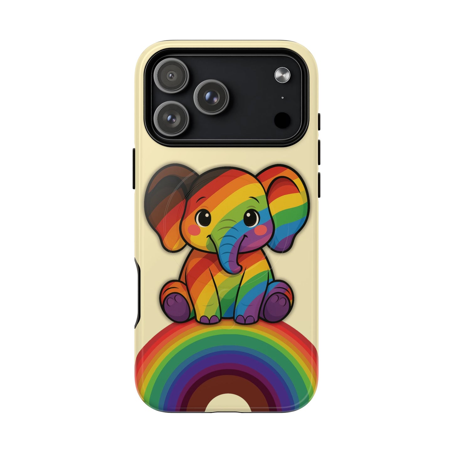 "jumbo joy" – philadelphia pride elephant magsafe® iphone tough case