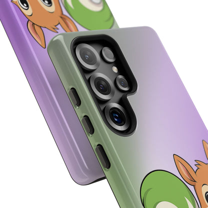 "Queeriosity"– Genderqueer Squirrel Pride Android Tough Phone Case