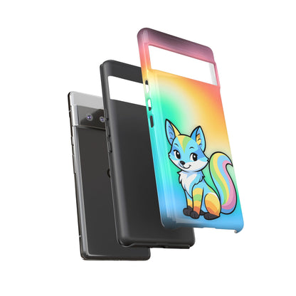 "Queer as a Fox" – Queer Pride Fox Android Tough Phone Case