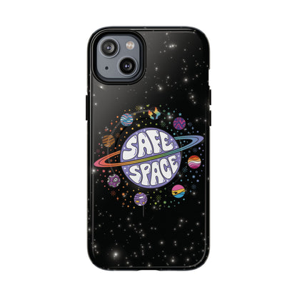 "Safe Space" LGBTQIA+ Pride Galaxy MagSafe® iPhone Case