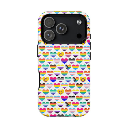 “Heart of Diversity” – Bright Edition – MagSafe® iPhone Tough Case