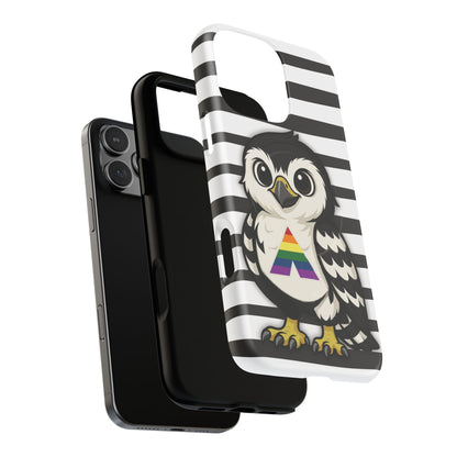 "Fly with Pride" – LGBTQIA+ Ally Pride Hawk MagSafe® iPhone Tough Case