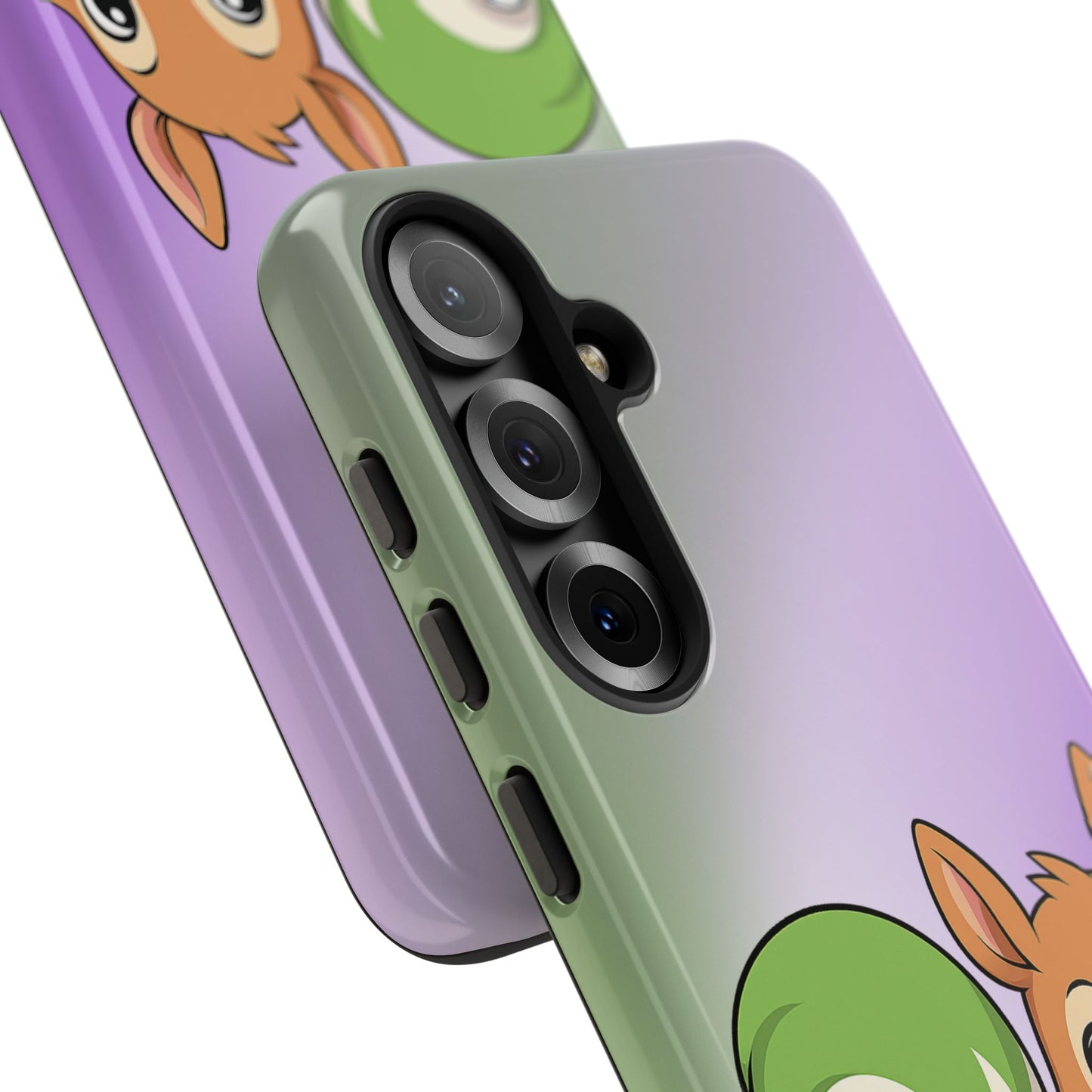 "queeriosity"– genderqueer squirrel pride android tough phone case