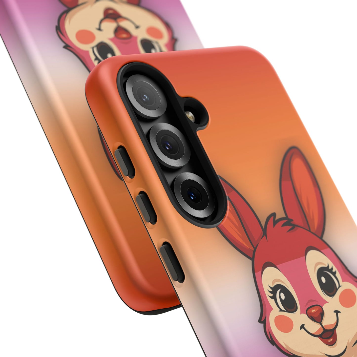 "hare to slay" – lesbian [femme] bunny android tough phone case