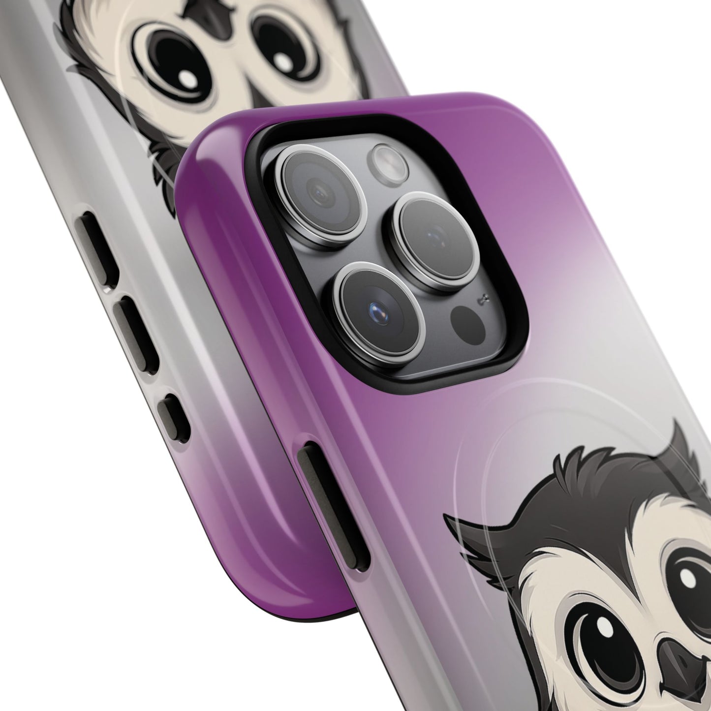 "ace-wise" – asexual pride owl magsafe® iphone tough case