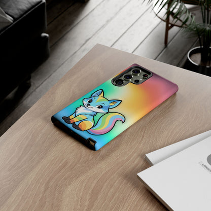 "Queer as a Fox" – Queer Pride Fox Android Tough Phone Case