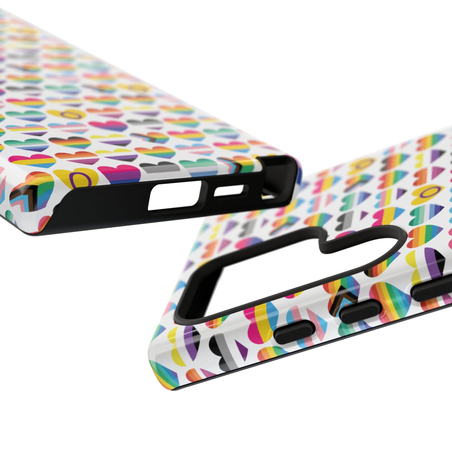 “heart of diversity" – bright edition – android tough phone case